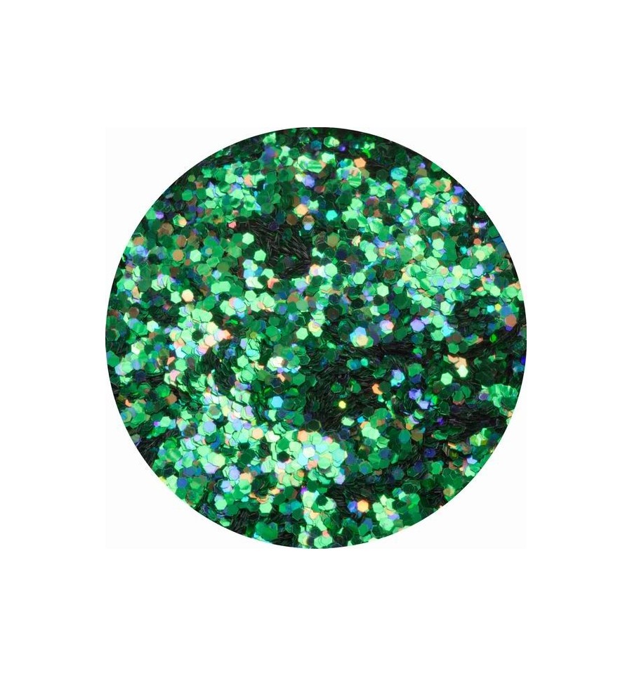 Magnetic Glitter Lime