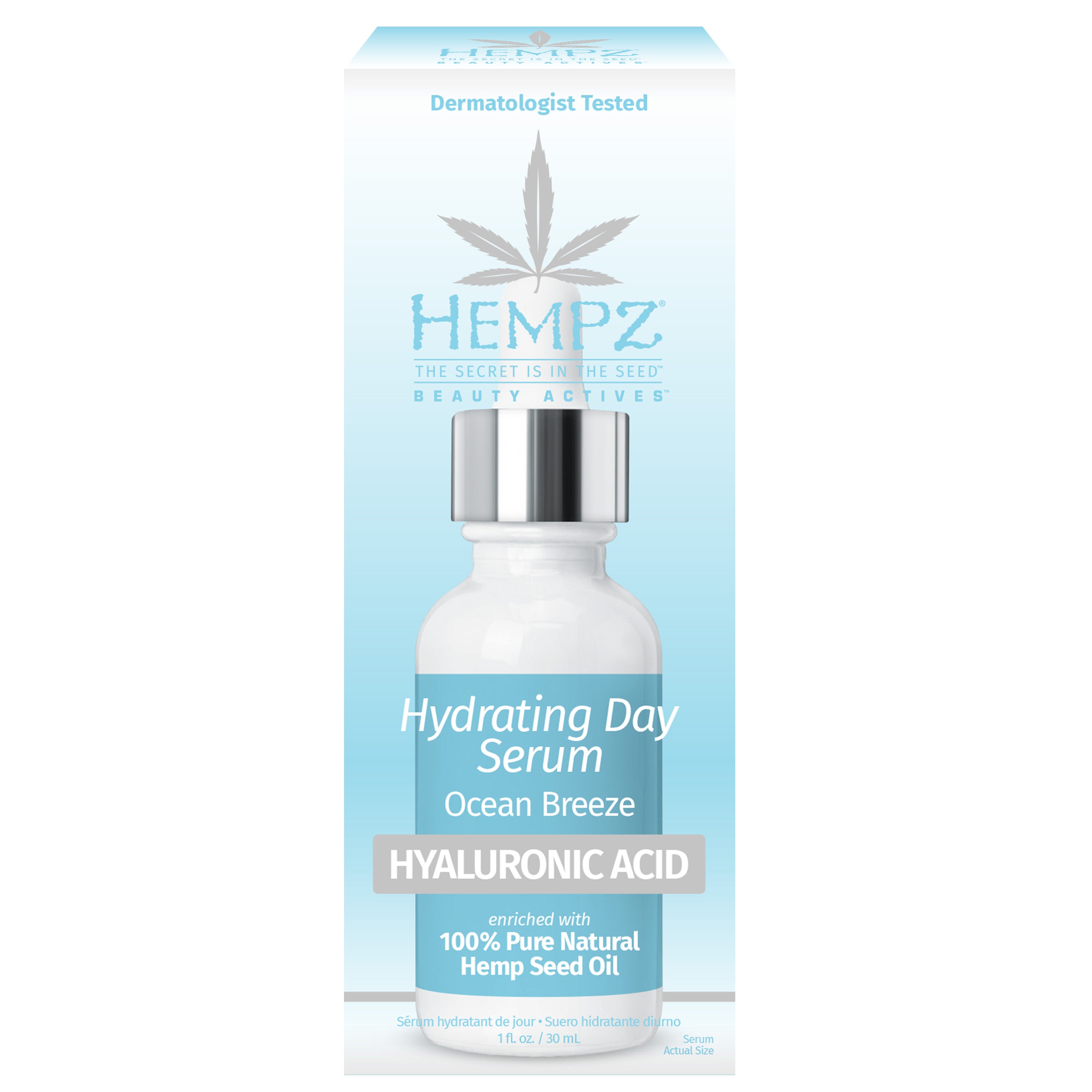 Hempz - Ocean Breeze Hydrating Day Serum 1 oz. - Creata Beauty - Professional Beauty Products