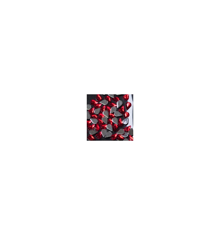 Magnetic Teardrop Red 100 pcs - Creata Beauty - Professional Beauty Products