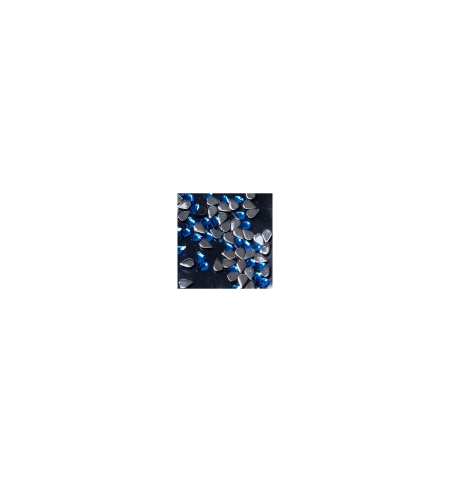 Magnetic Teardrop Dark Blue 100 pcs - Creata Beauty - Professional Beauty Products