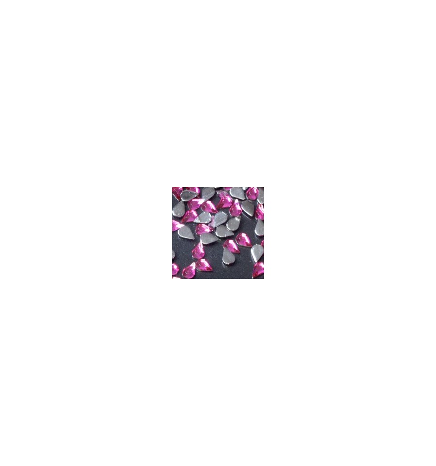 Magnetic Teardrop Pink 100 pcs - Creata Beauty - Professional Beauty Products