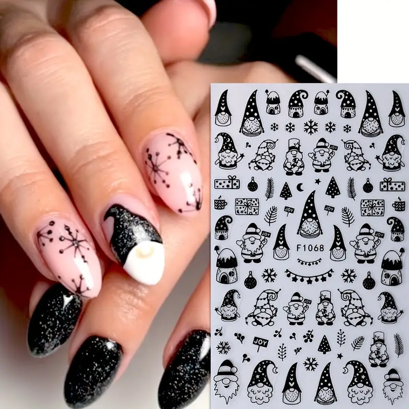 Creata Beauty Nail Decals - Christmas Theme