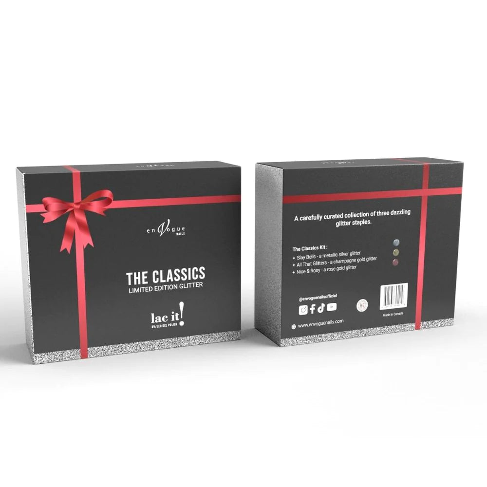 En Vogue Lac it! - Holiday Classic 3 Pack Glitter Kit - Creata Beauty - Professional Beauty Products