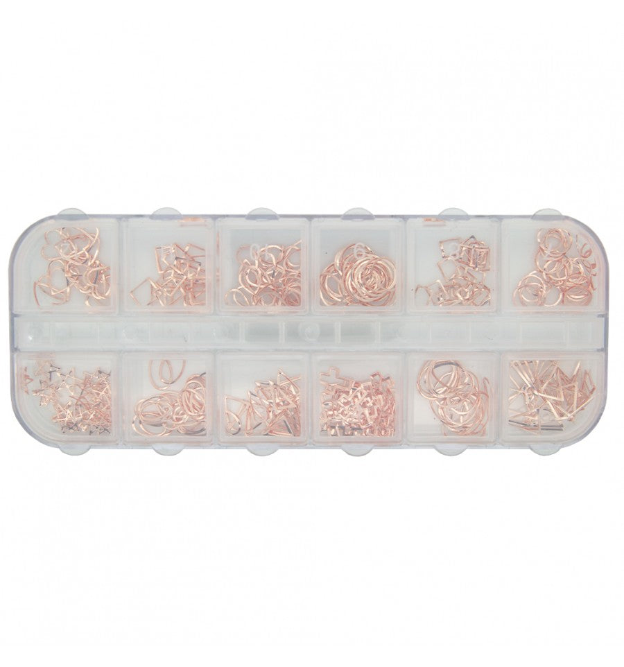 Magnetic INLAY ABSTRACT JEWELS GOLD - Creata Beauty - Professional Beauty Products