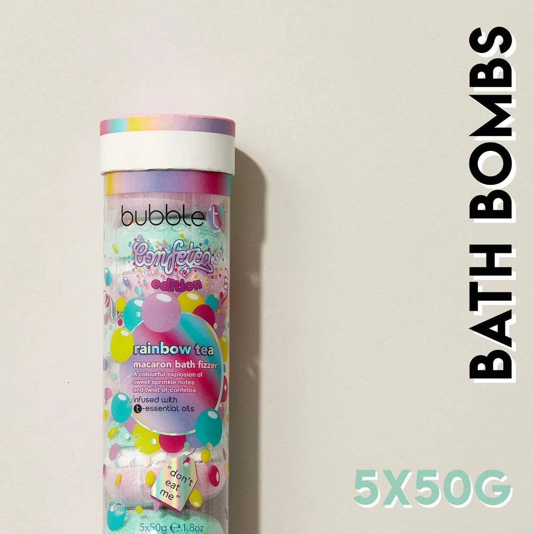 Bubble T Confetea Bath Macaron Fizzers - Creata Beauty - Professional Beauty Products