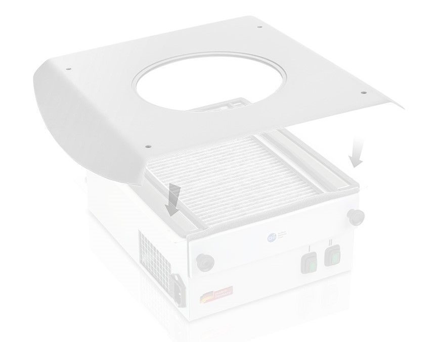 Nova Flair Taifun Mini Dust Collector - Creata Beauty - Professional Beauty Products