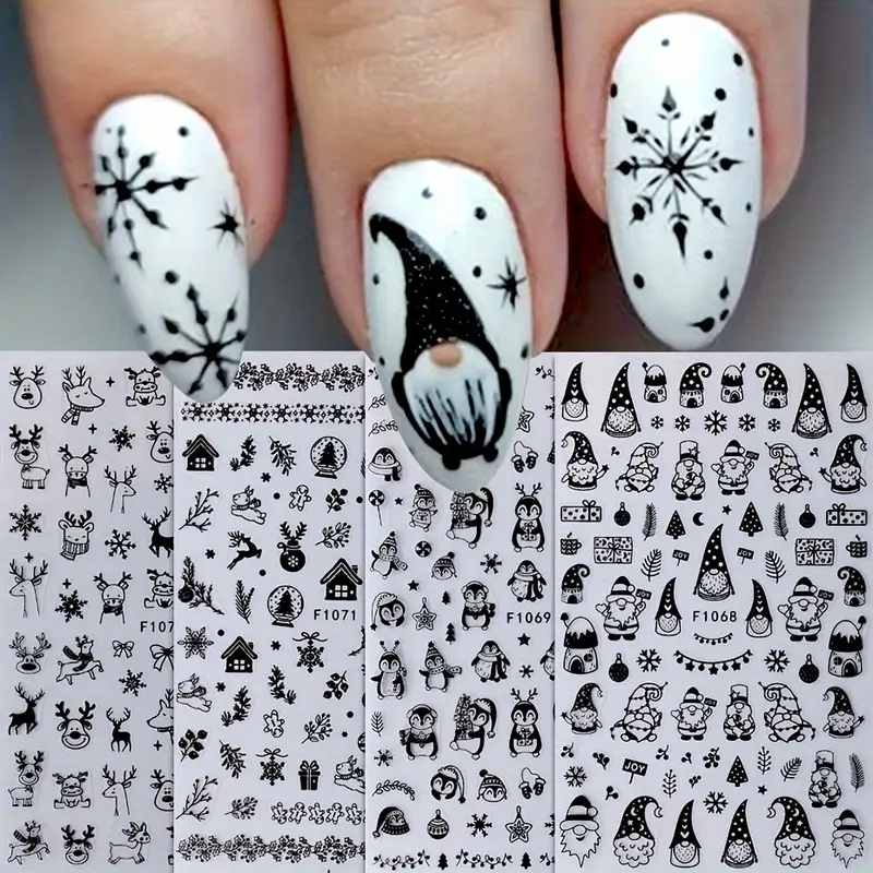 Creata Beauty Nail Decals - Christmas Theme