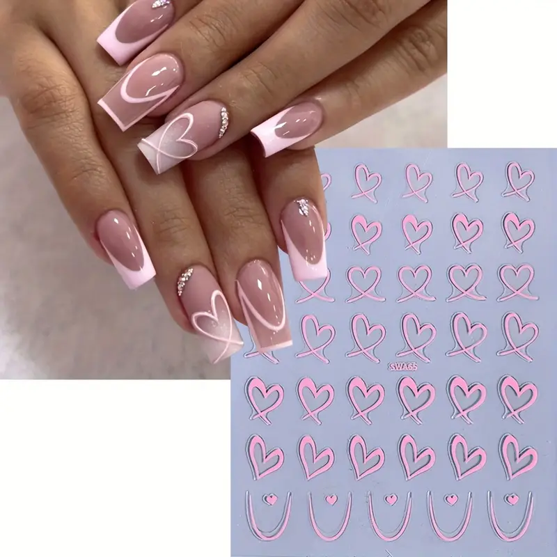 Creata Beauty Nail Decals - Valentines Theme