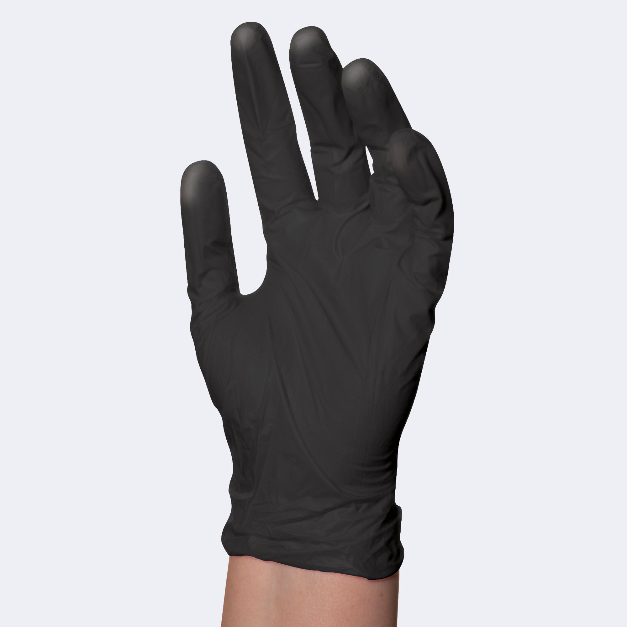 BabylissPRO - Disposable Black Nitrile Gloves