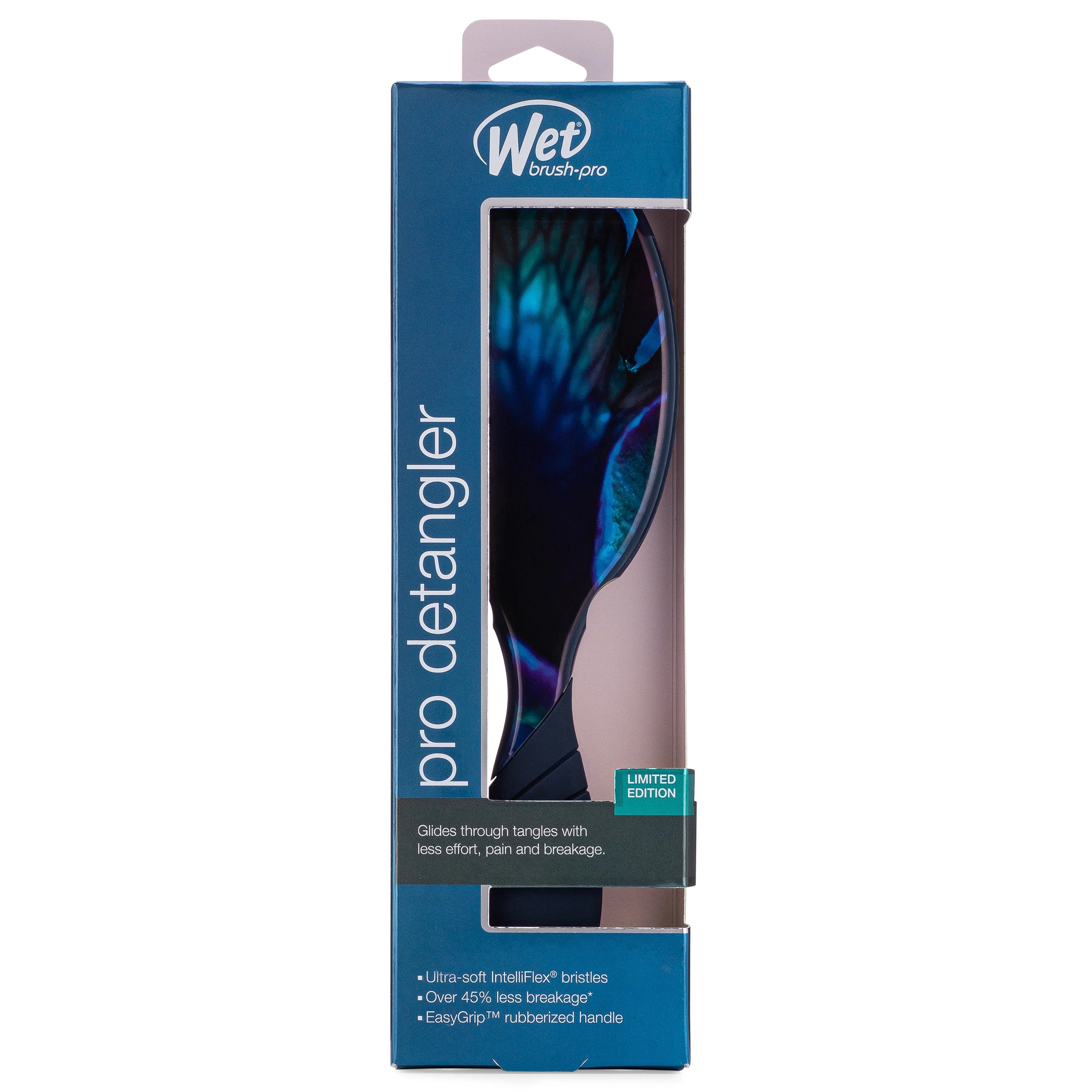 Wet Brush Pro Detangler - Rare Botanicals Electric Blue - Creata Beauty - Professional Beauty Products