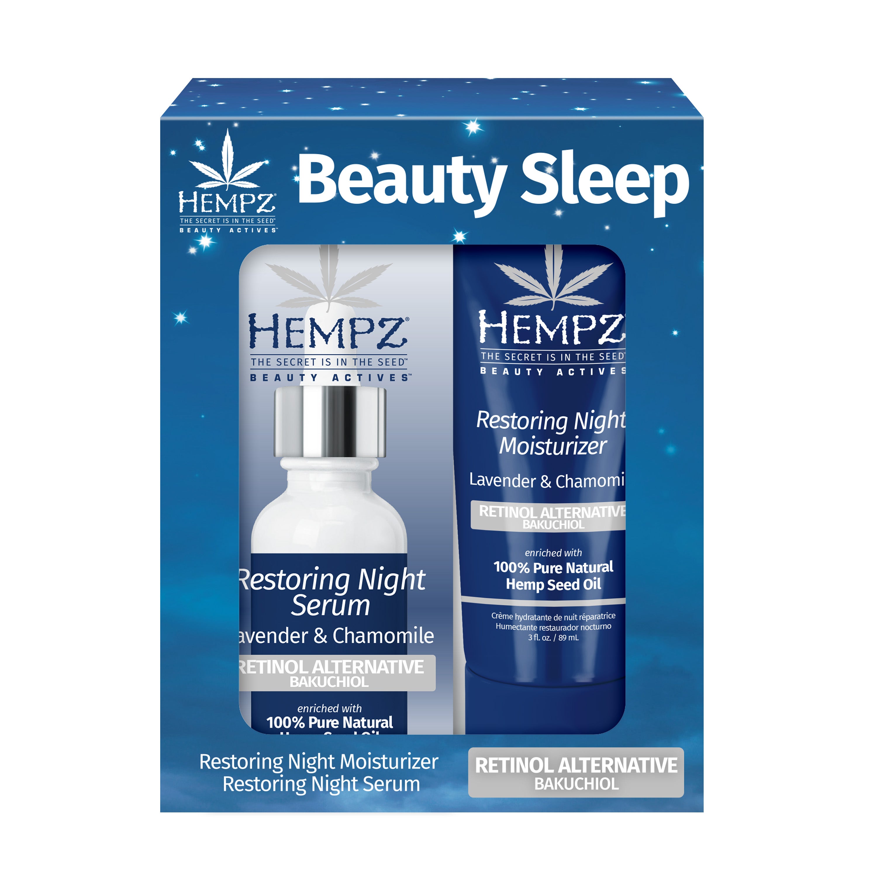 Hempz - Beauty Sleep Skincare Kit - Creata Beauty - Professional Beauty Products