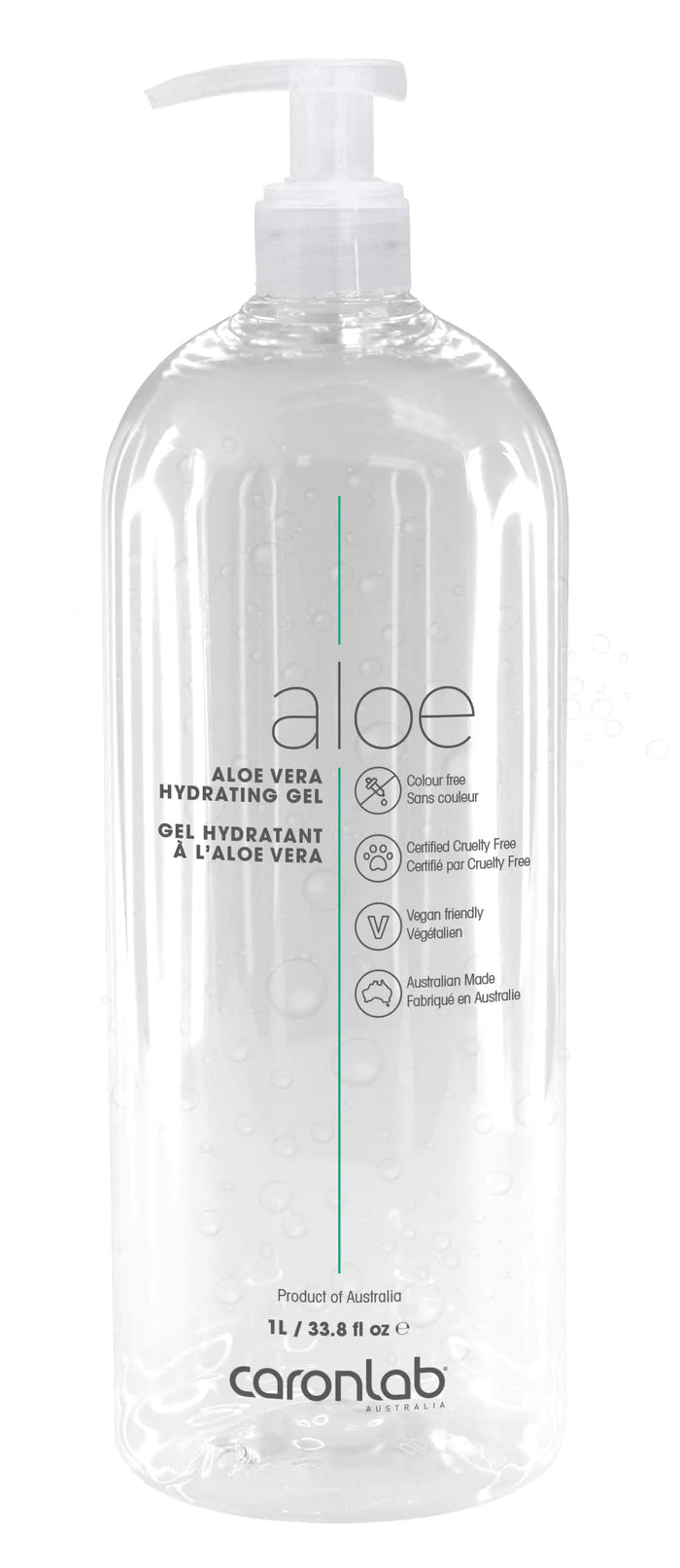 Caronlab - Aloe Vera Hydrating Gel Pump Bottle