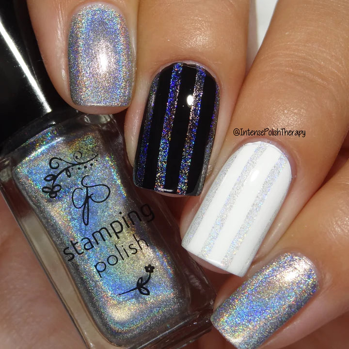 Clear Jelly Stamper Holo Polish - CJS 3003H Into the Stars - Creata Beauty - Professional Beauty Products