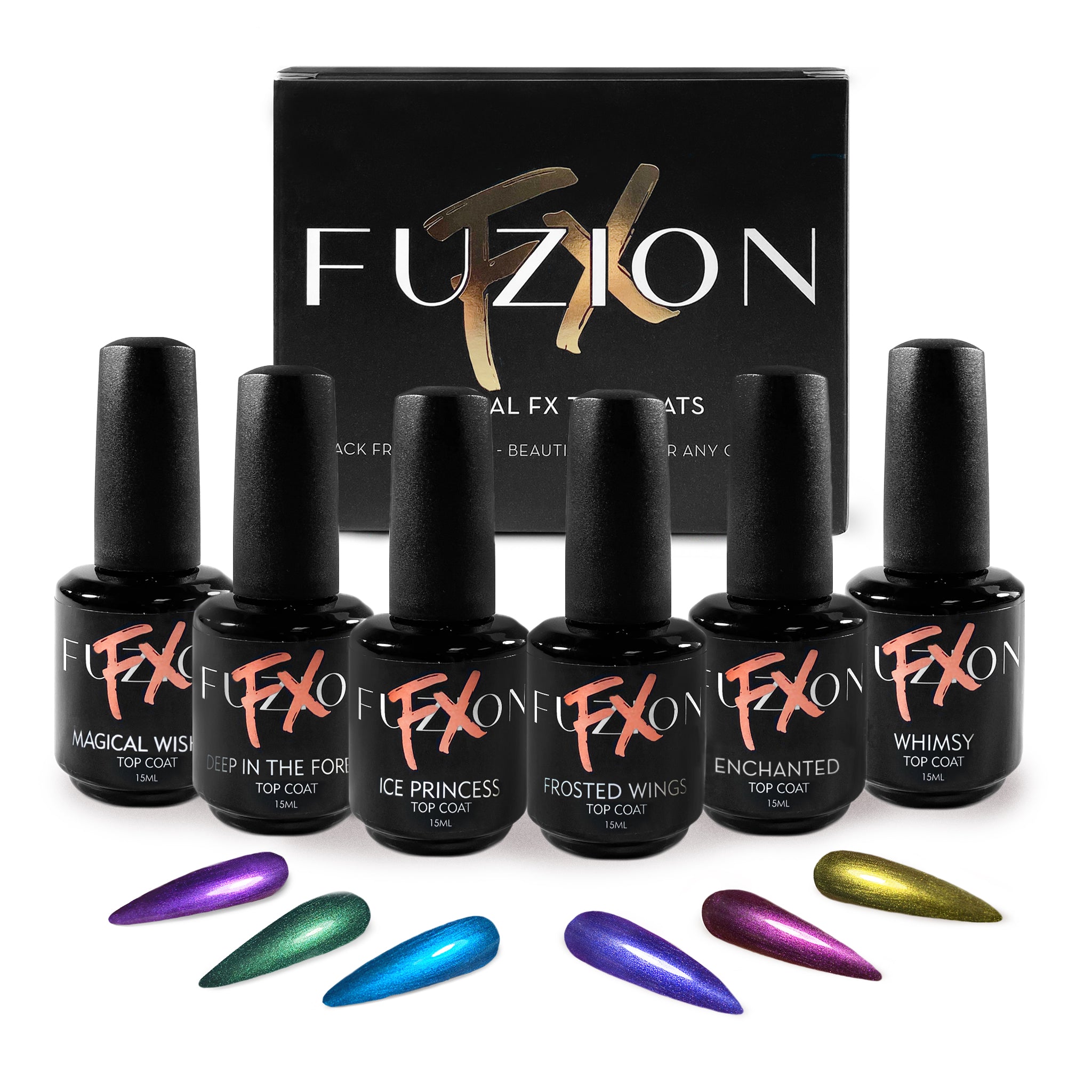 Fuzion FX Enchanted Forest Topcoat Collection - Creata Beauty - Professional Beauty Products
