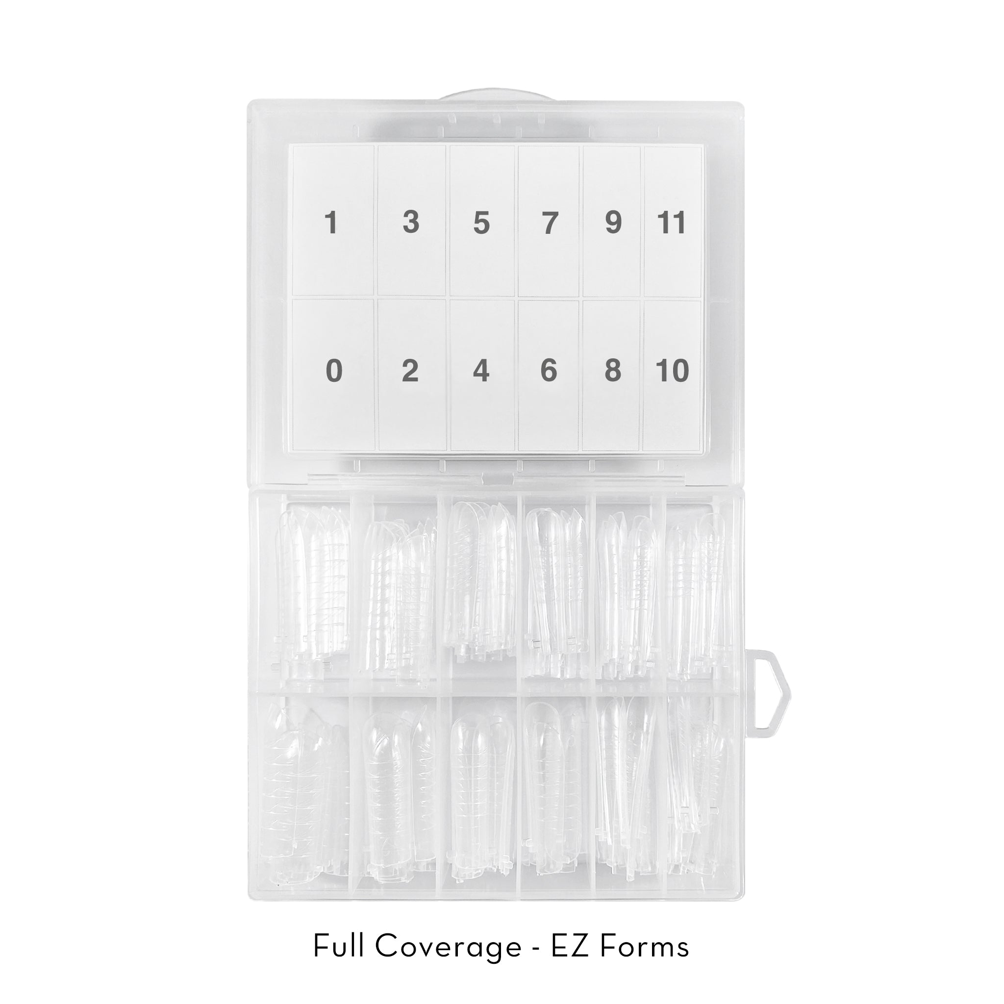 Fuzion EZ Forms Full Coverage | 120pc Box - Creata Beauty - Professional Beauty Products