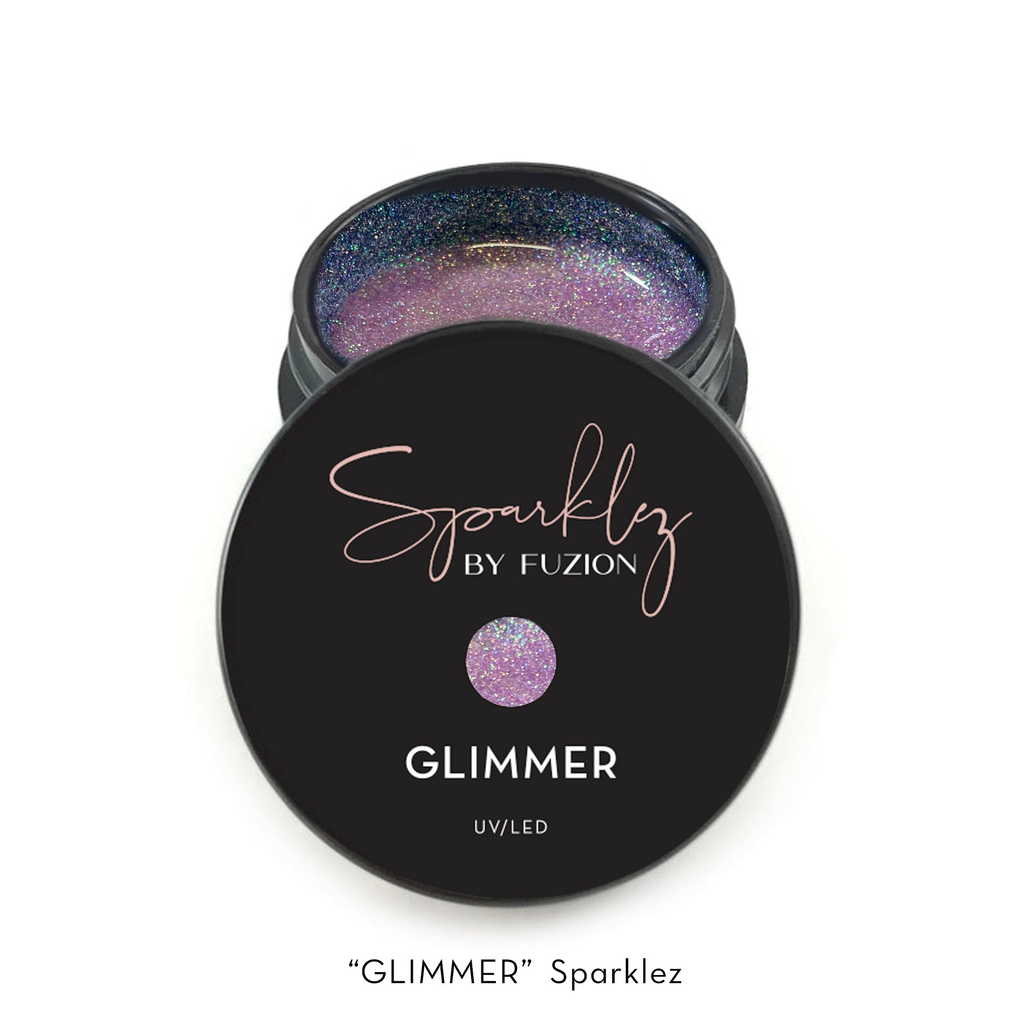 Fuzion Sparklez Gel - Glimmer - Creata Beauty - Professional Beauty Products