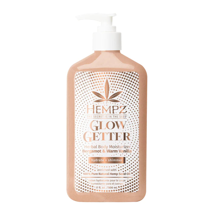 Hempz - Glow Getter Herbal Body Moisturizer with Shimmer - Creata Beauty - Professional Beauty Products