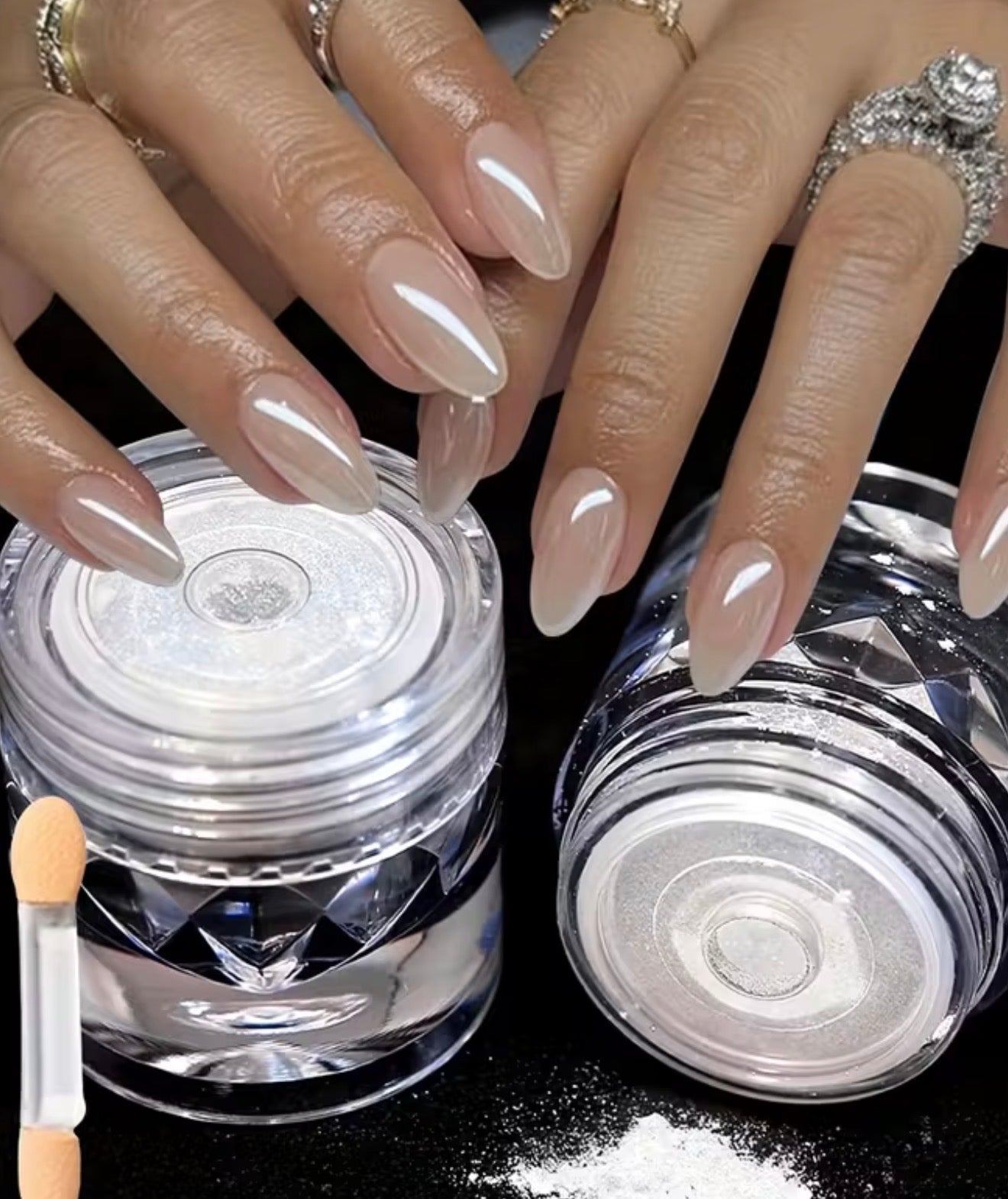 Creata Beauty Mermaid Dust White Chrome