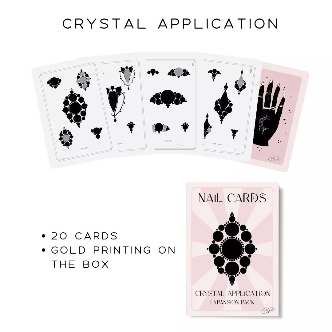 Moonflair - Crystal Application Nail Cards Expansion Pack - Creata Beauty - Professional Beauty Products