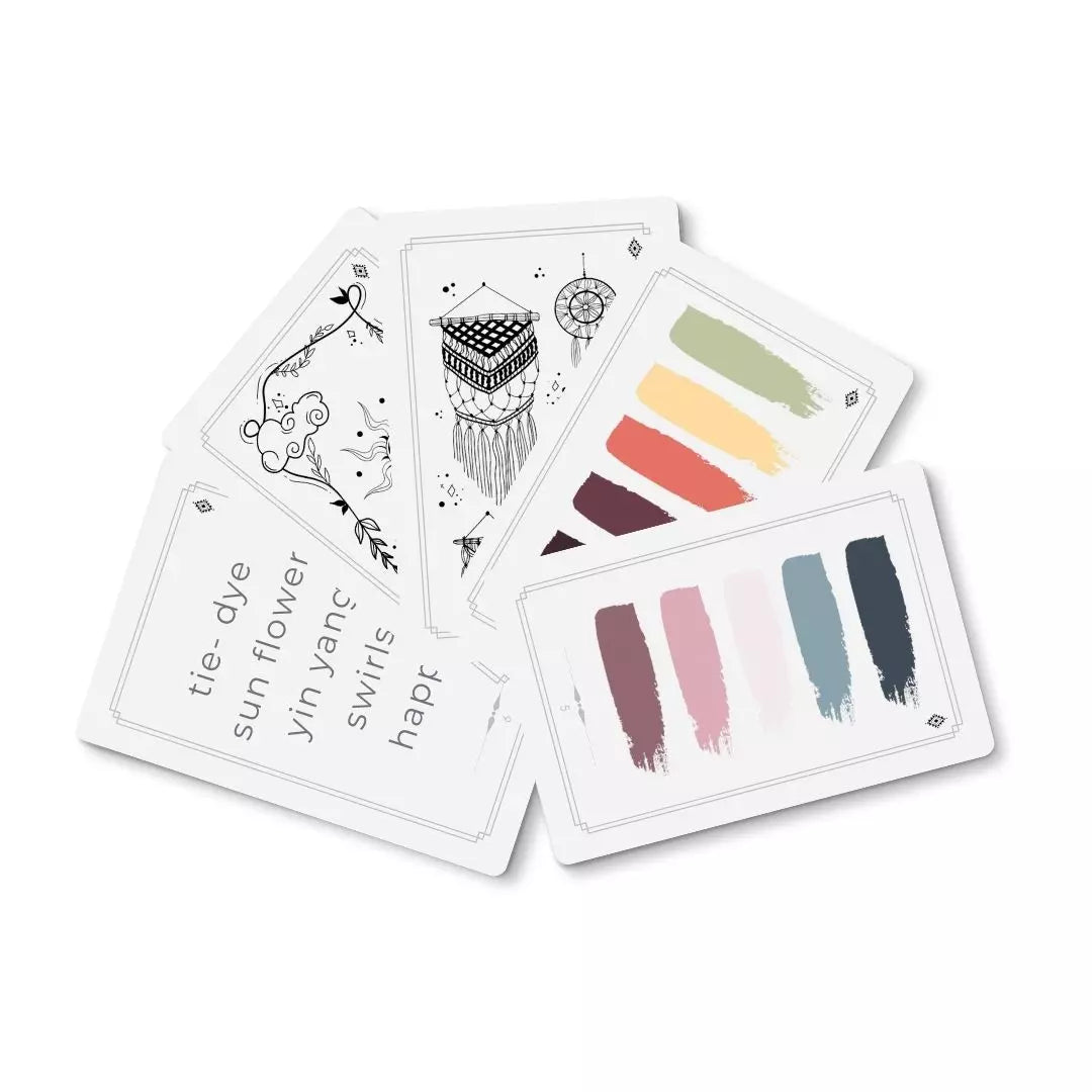 Moonflair - Boho Vibes Nail Cards Expansion Pack - Creata Beauty - Professional Beauty Products