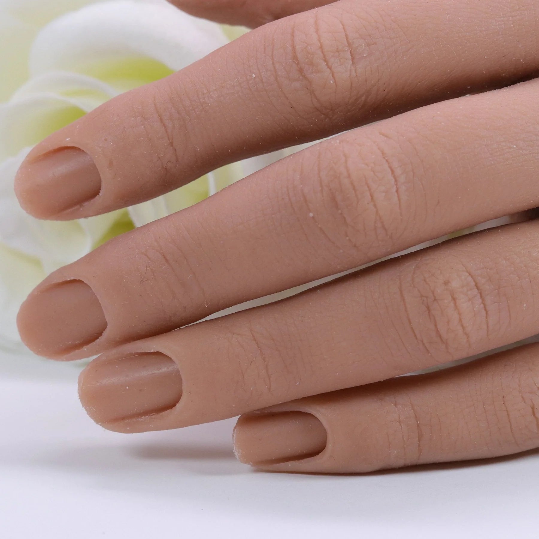 Red Iguana - Silicone Half Practice Hand - Creata Beauty - Professional Beauty Products