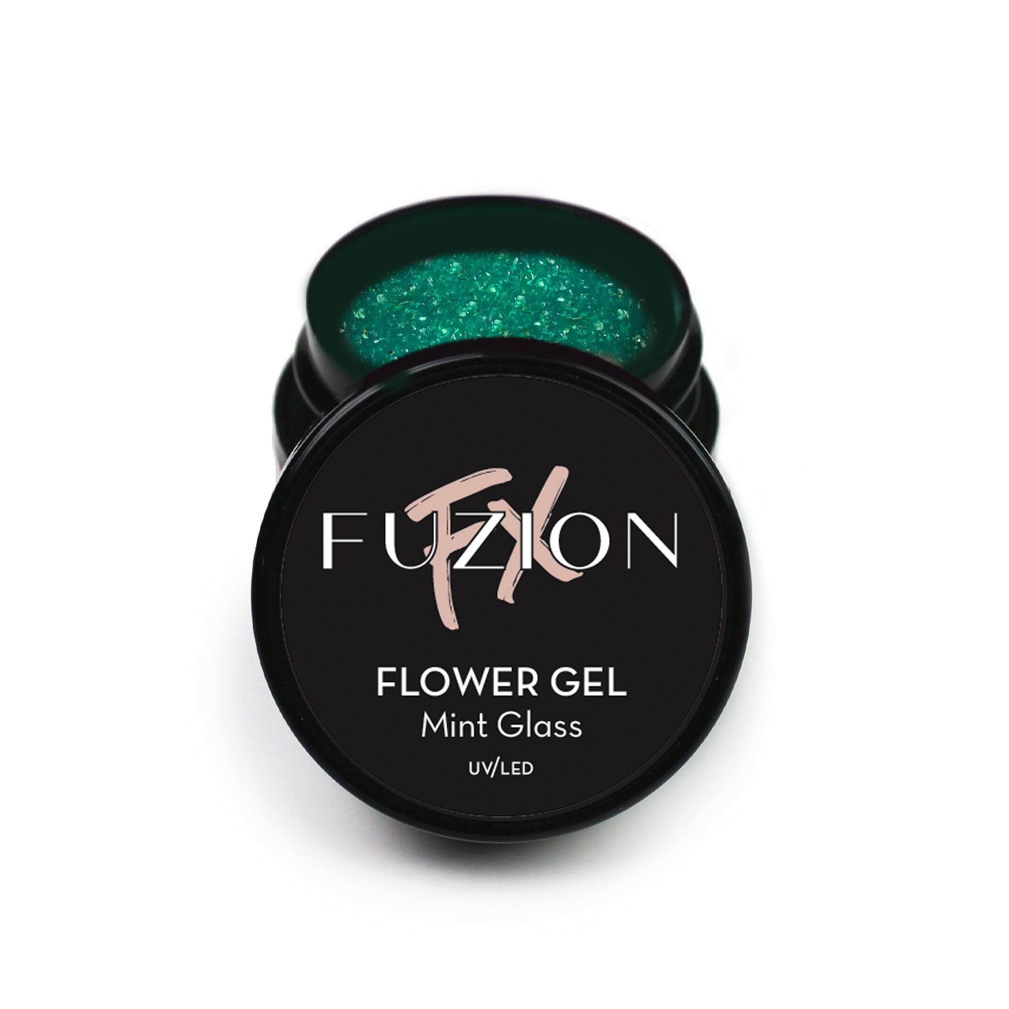 Fuzion FX - Flower Gel - Mint Glass - Creata Beauty - Professional Beauty Products