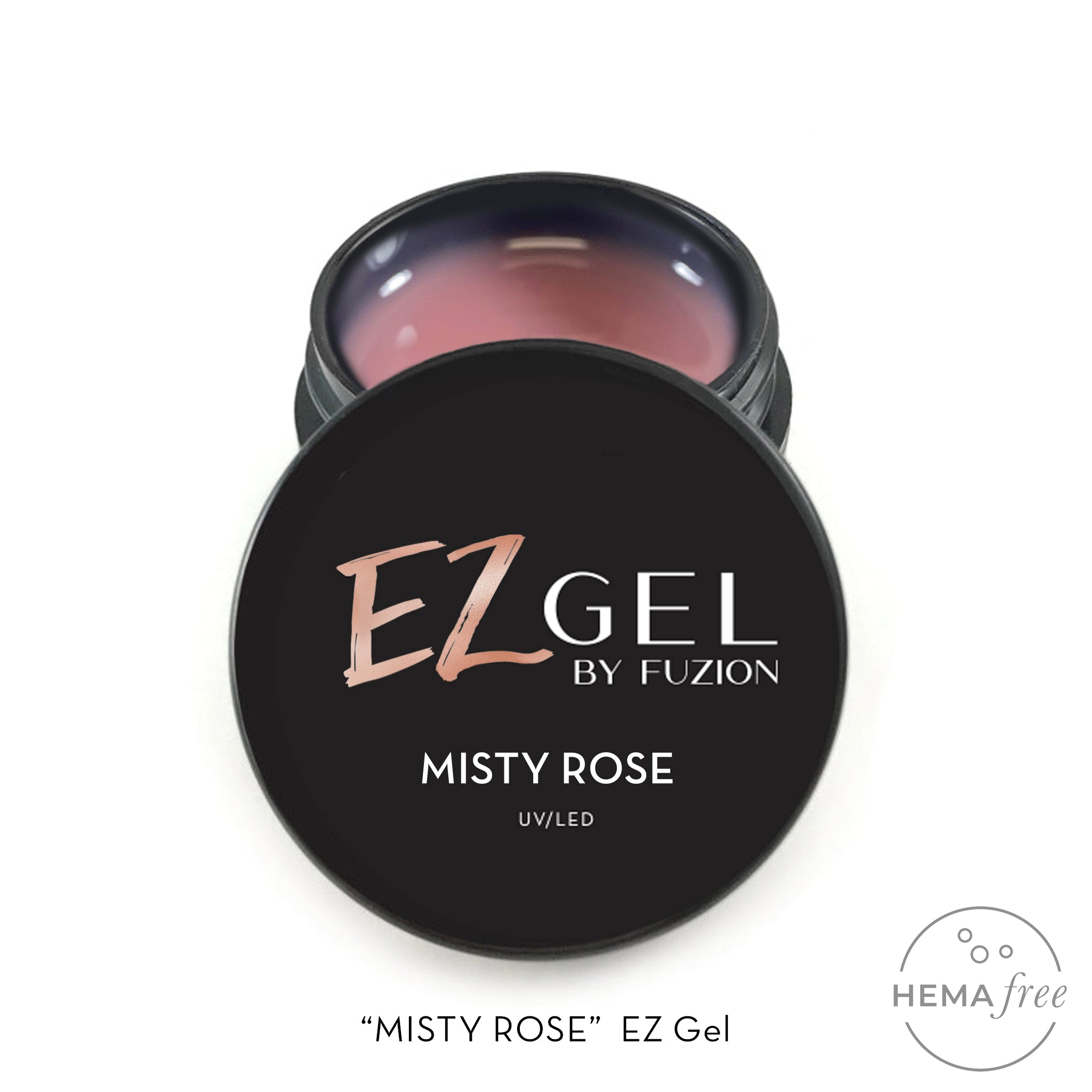 Fuzion EZ Gel - Misty Rose - Creata Beauty - Professional Beauty Products