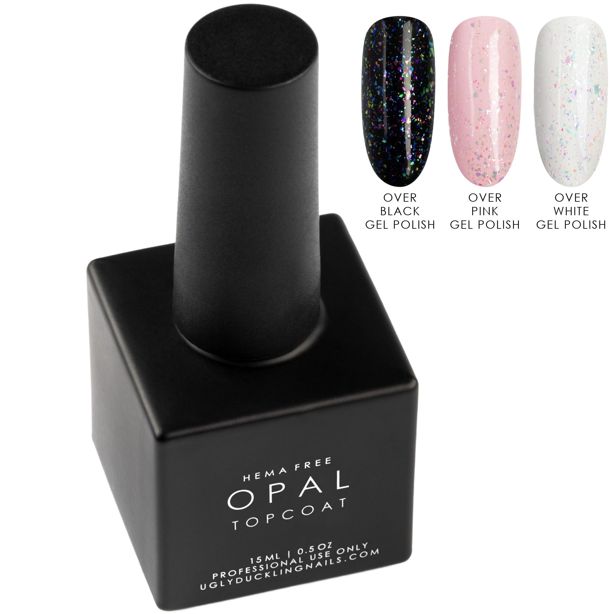 Ugly Duckling Topcoat - Hema Free No Wipe - Opal