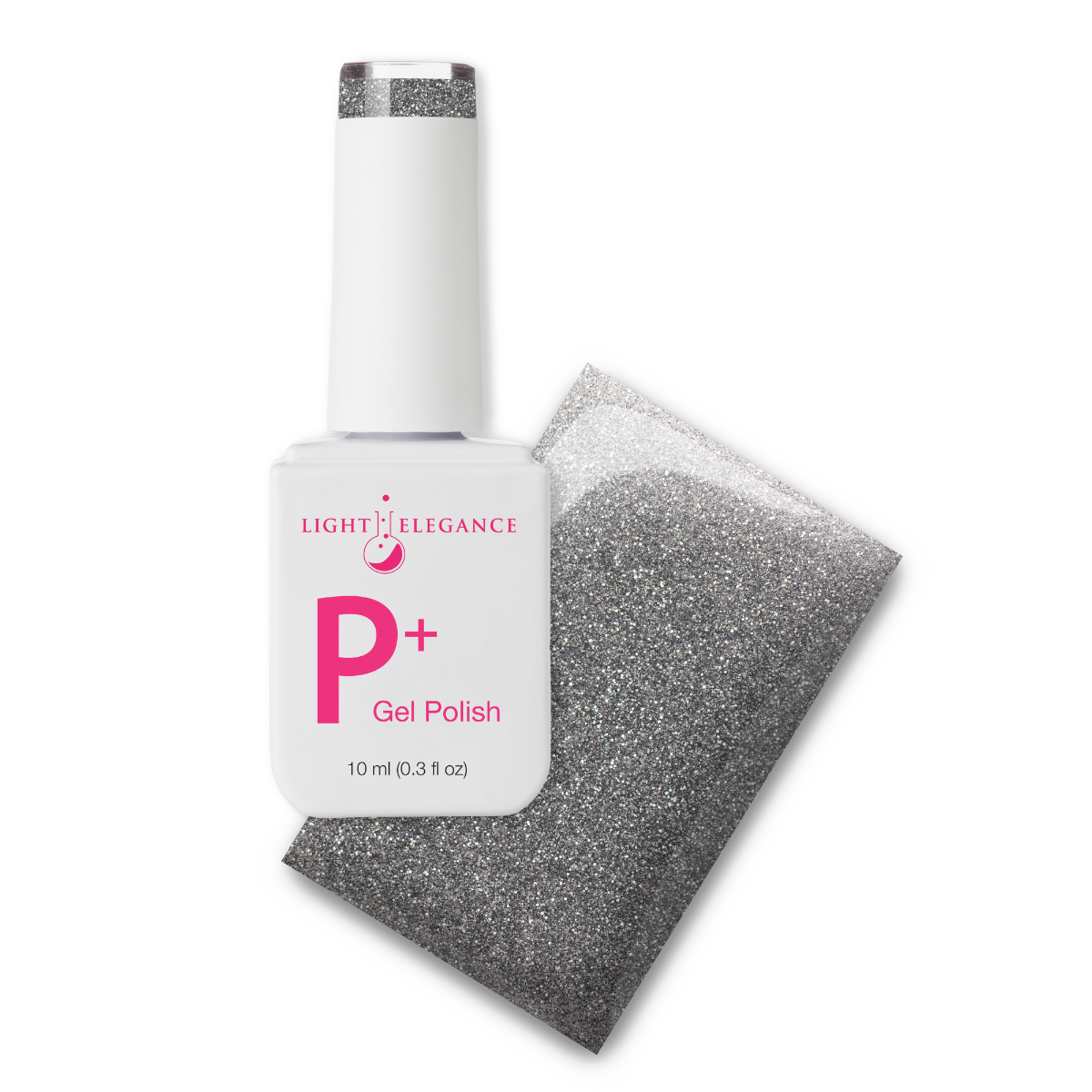 Light Elegance P+ Soak Off Glitter Gel - Clean Slate :: New Packaging