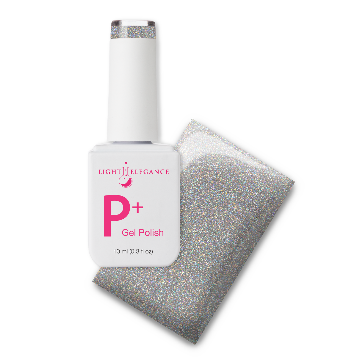 Light Elegance P+ Soak Off Glitter Gel - Disco :: New Packaging