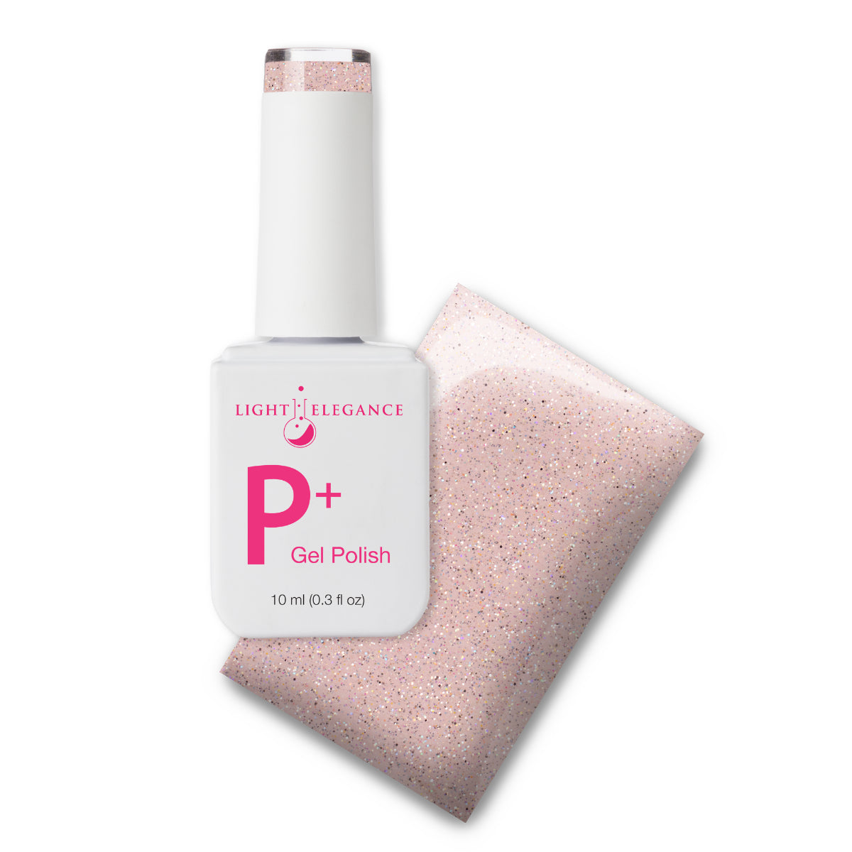 Light Elegance P+ Glitter Gel Polish - Irresistible