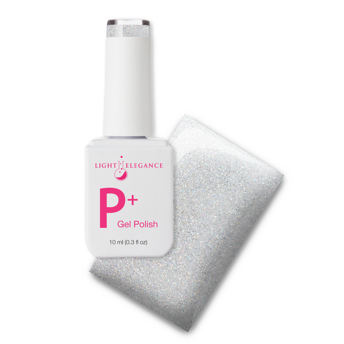 Light Elegance P+ Soak Off Glitter Gel - Tiny Diamond :: New Packaging - Creata Beauty - Professional Beauty Products