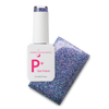 Light Elegance P+ Soak Off Glitter Gel - Tough Act to Follow :: New Packaging