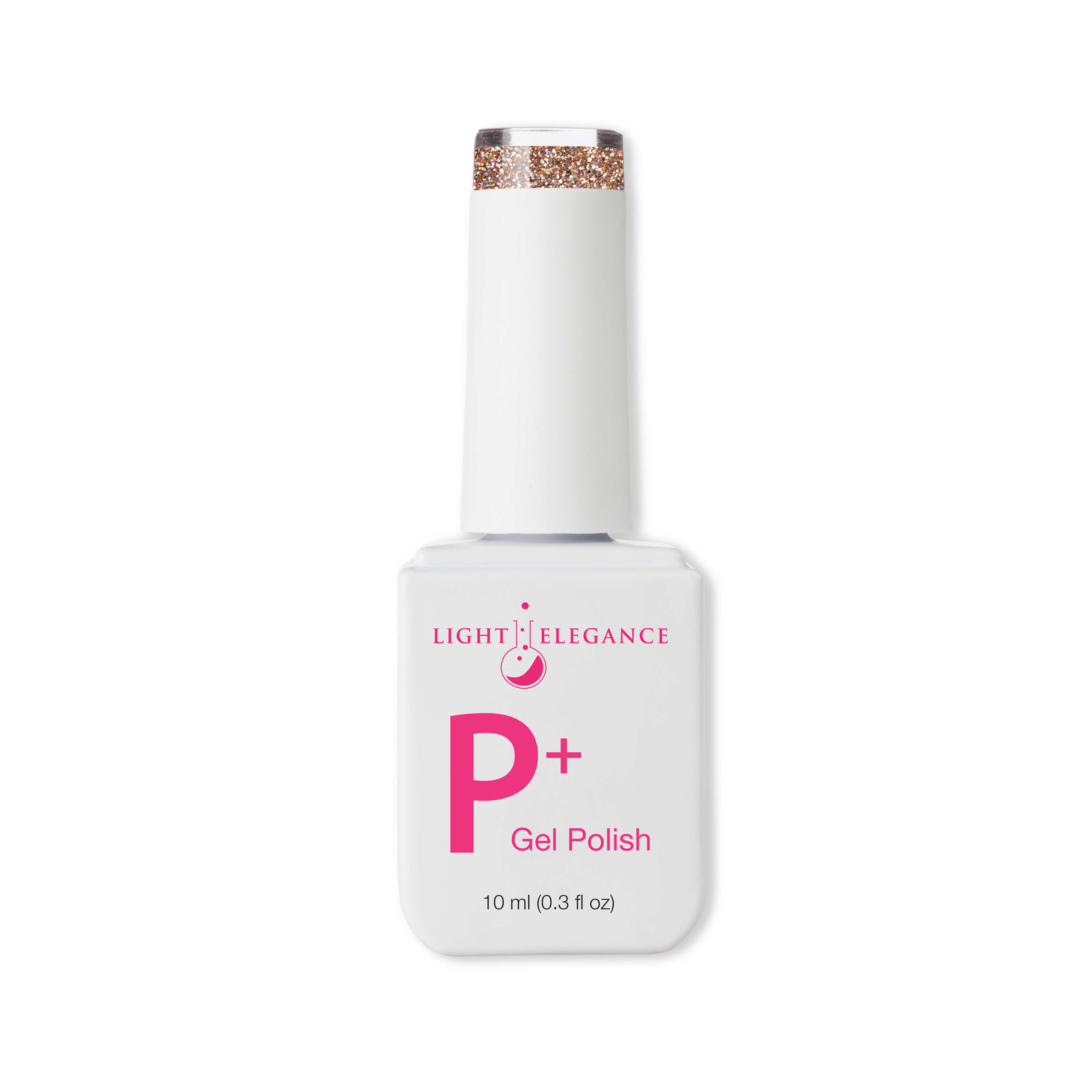 Light Elegance P+ Soak Off Glitter Gel - Mercury Meltdown :: New Packaging - Creata Beauty - Professional Beauty Products
