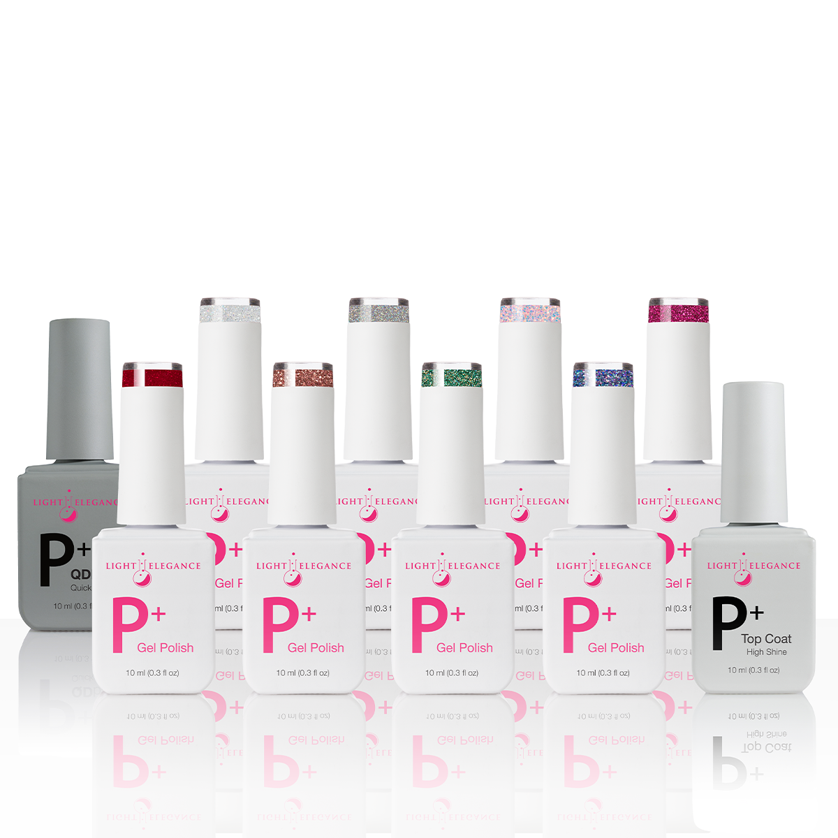 Light Elegance P+ Glitter Essentials Bundle - Creata Beauty - Professional Beauty Products