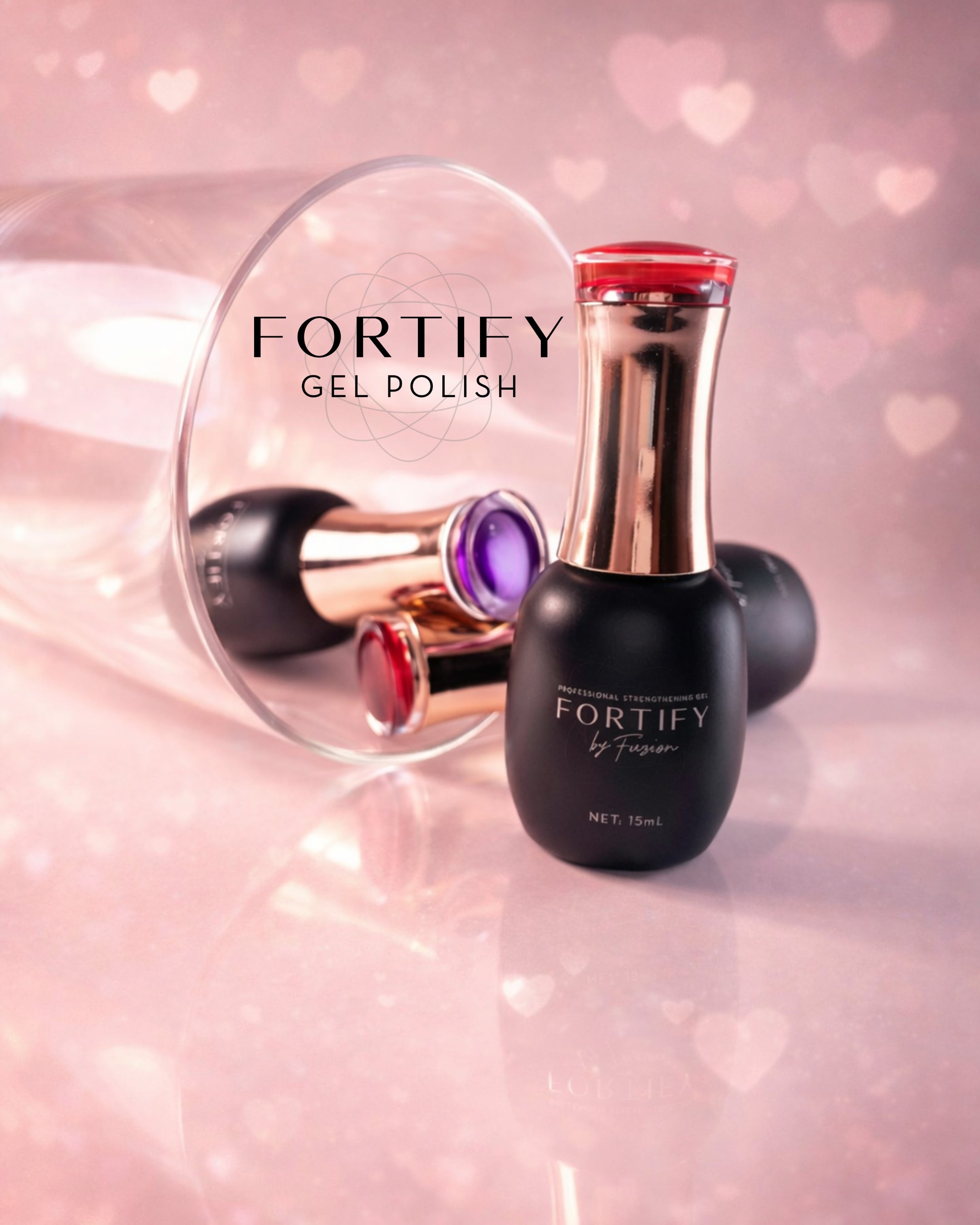 Fuzion Fortify - HEMA Free - Polish Collection 129-131 - Valentine's 2026