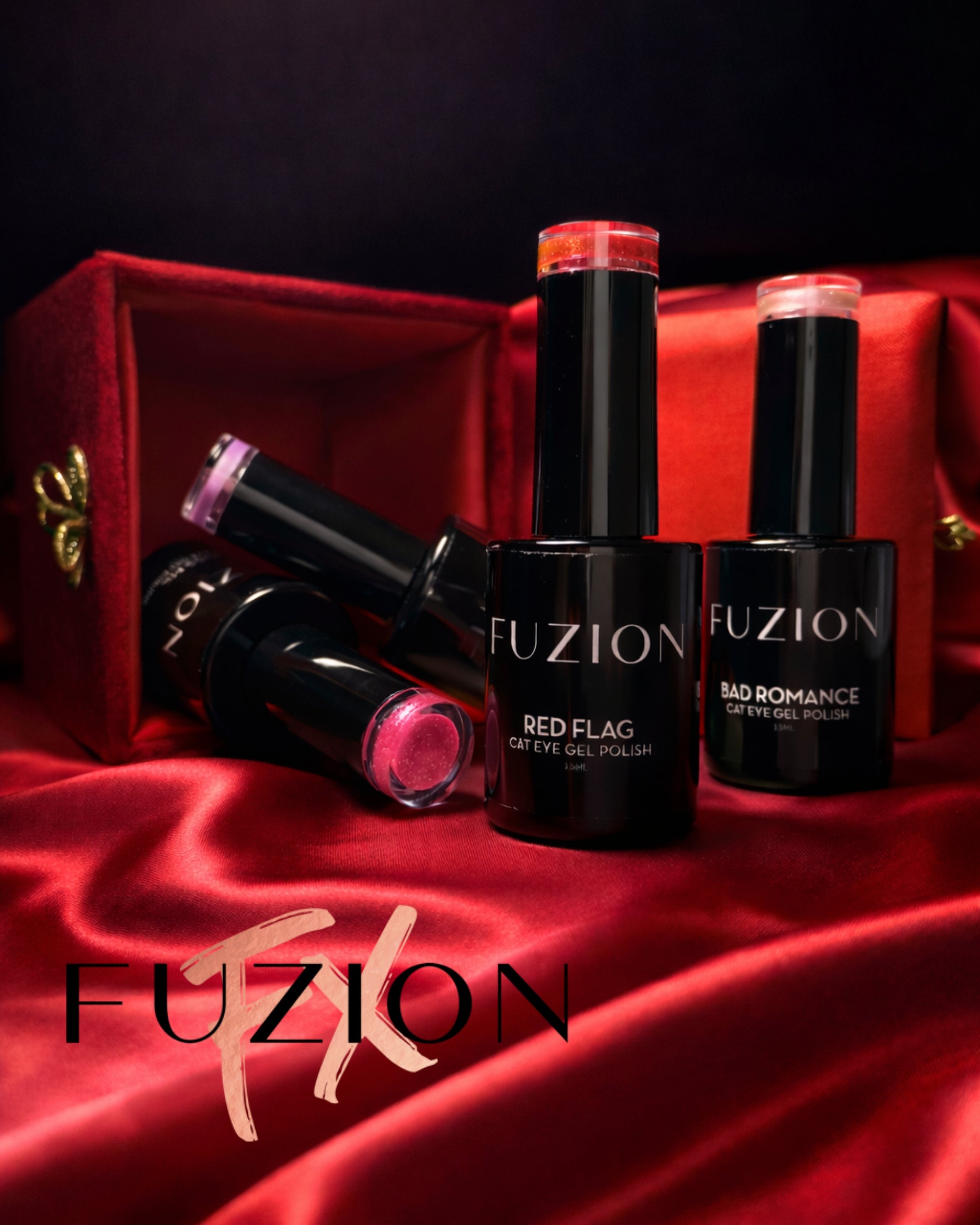 Fuzion FX - Gel Polish Collection | Valentine's 2026 | 4 x 15ml