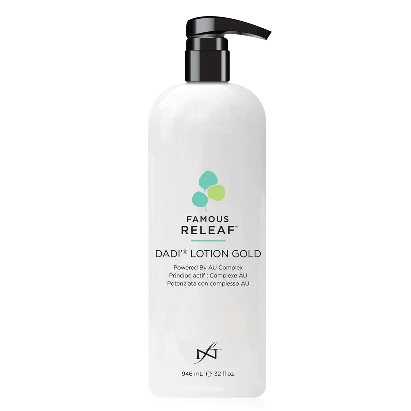 Famous Names - Releaf Dadi Lotion Gold - Creata Beauty - Professional Beauty Products