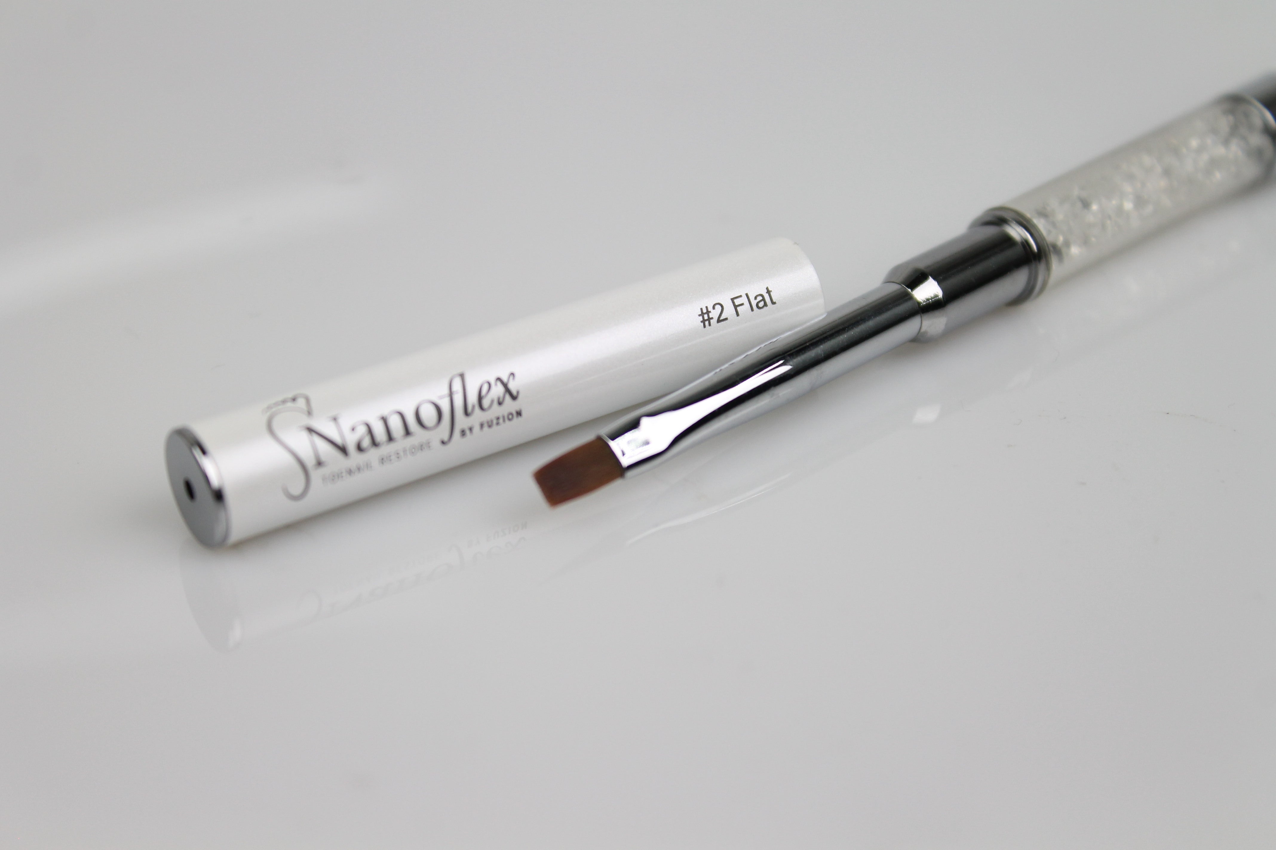 Fuzion - Nanoflex Dual Ended Applicator Brush and Tool - Creata Beauty - Professional Beauty Products