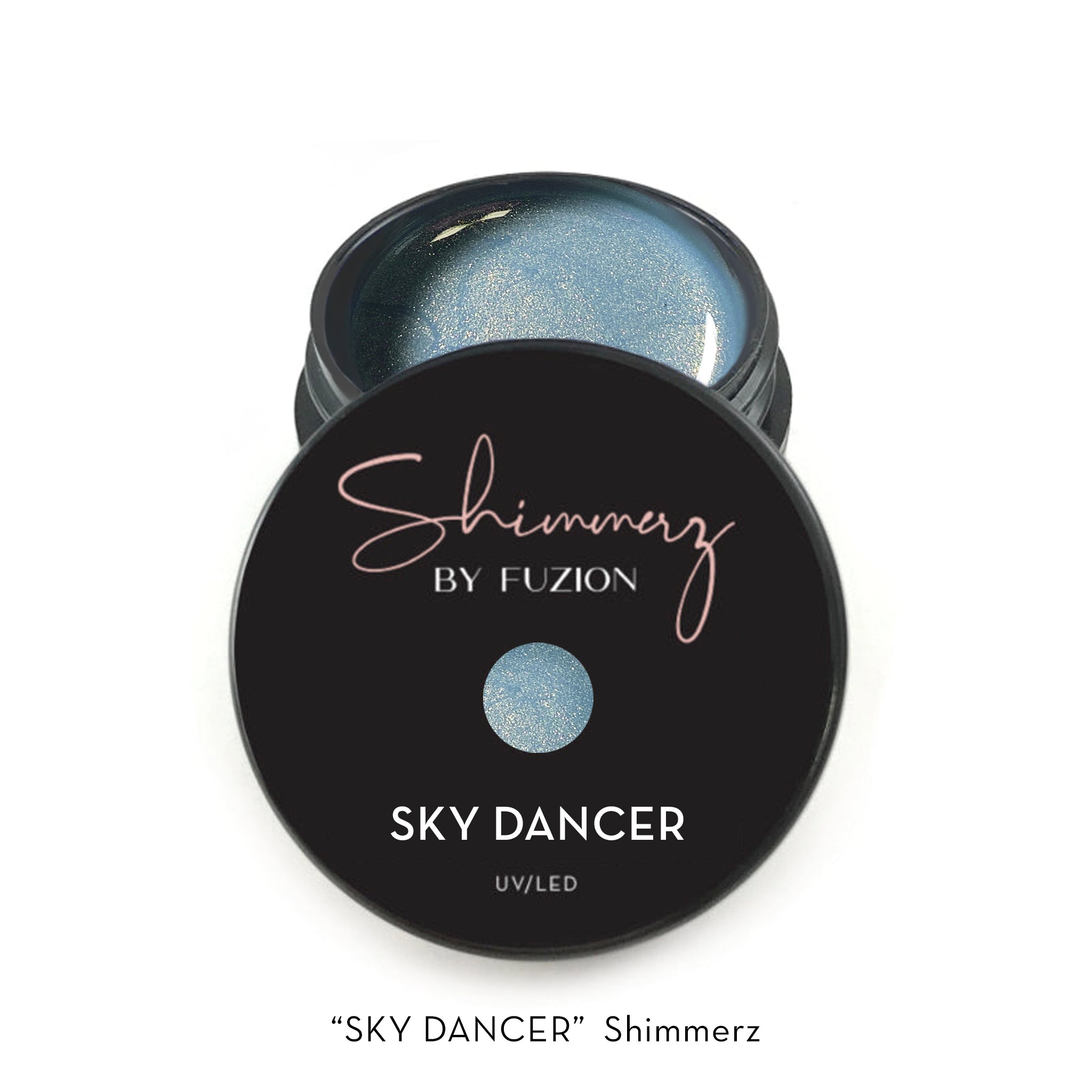 Fuzion Shimmerz Gel - Sky Dancer - Creata Beauty - Professional Beauty Products
