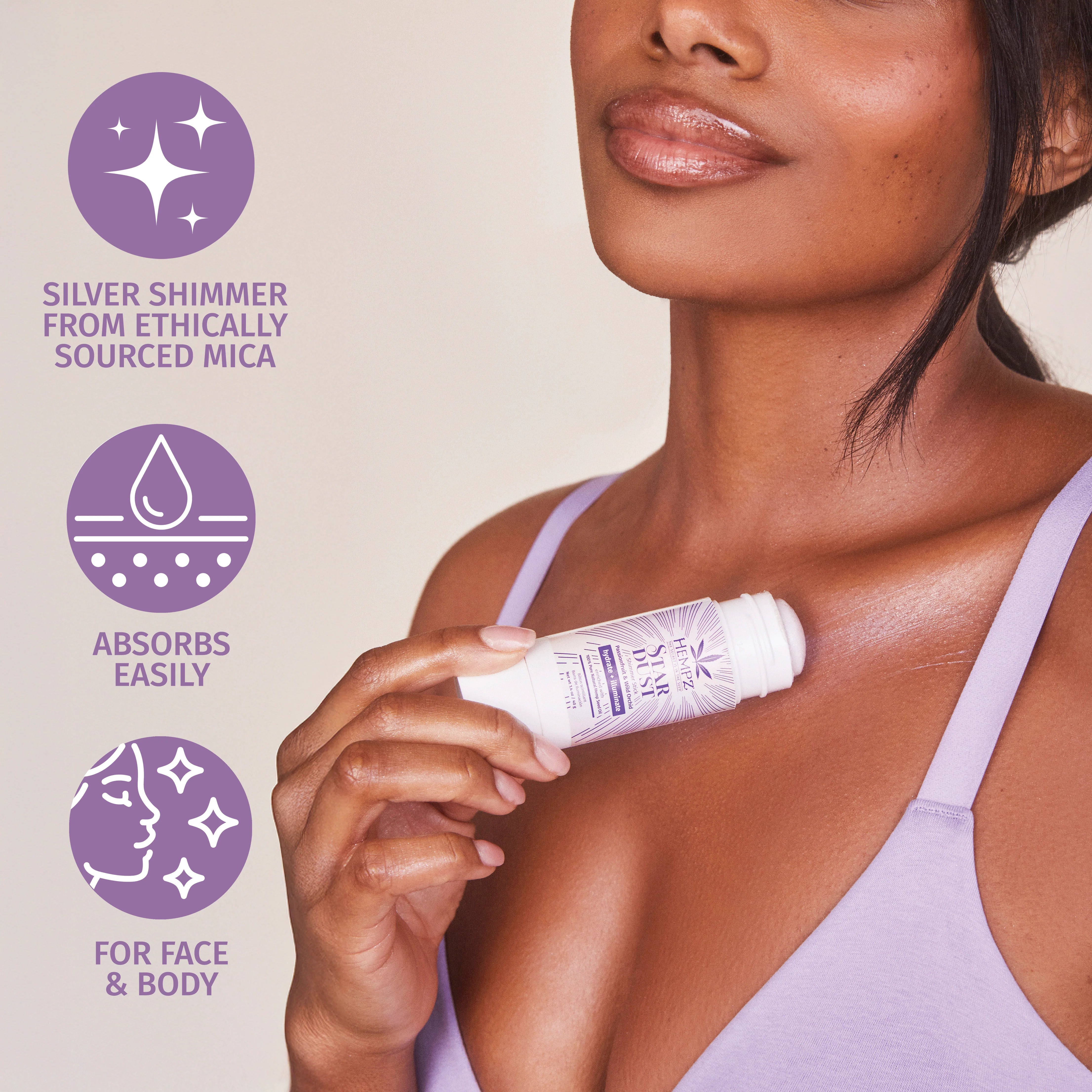 Hempz - Star Dust Shimmer Stick 1.4 oz