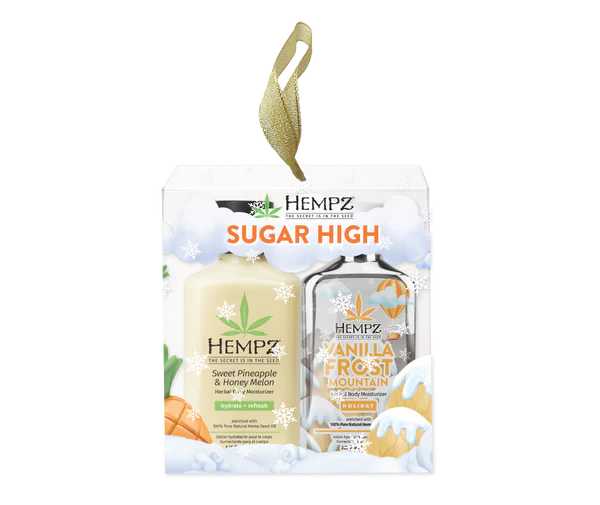 Hempz - Sugar High Duo Herbal Body Moisturizer - Creata Beauty - Professional Beauty Products