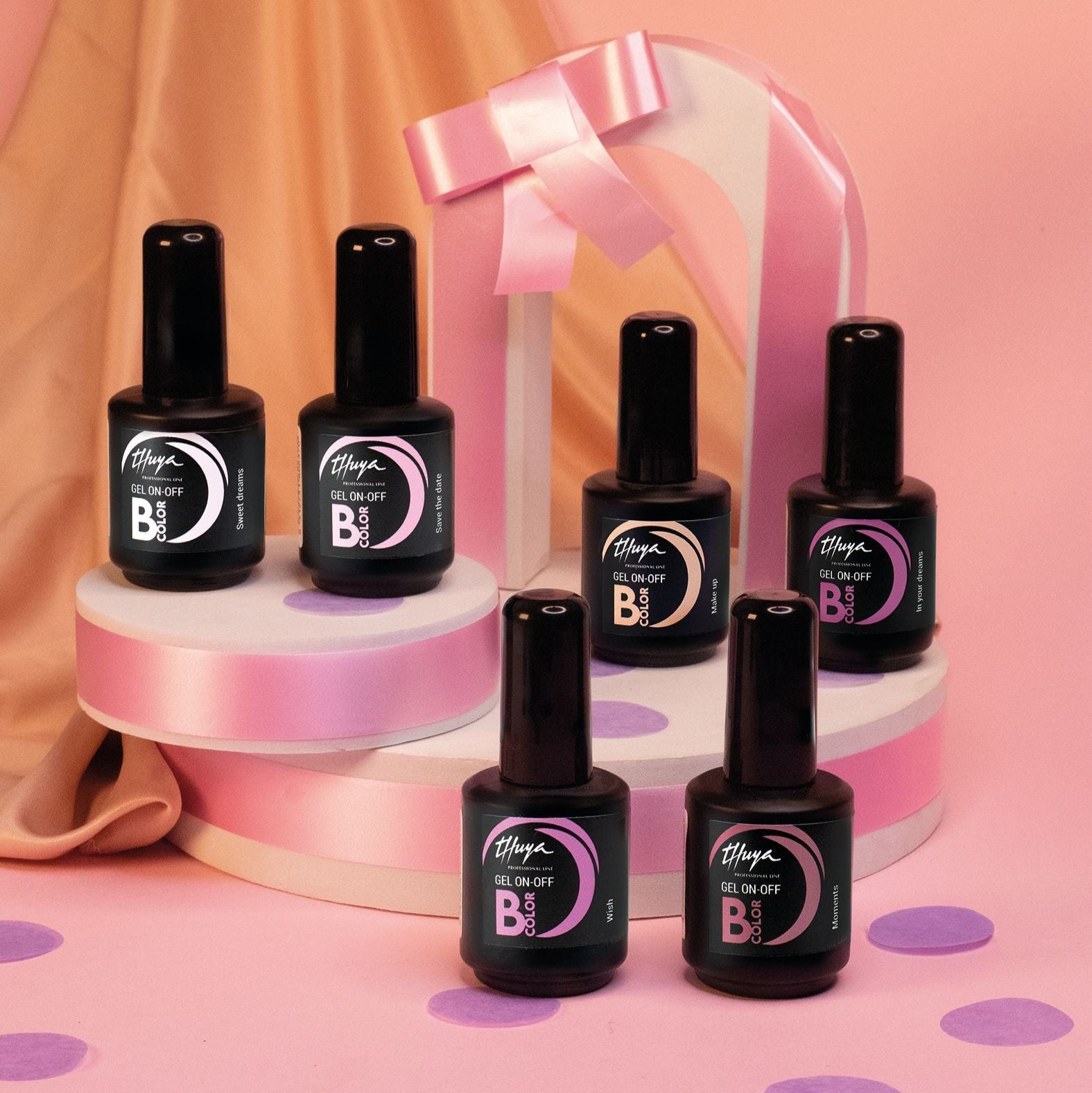 Thuya Nail Gel Polish - On-Off B-Color - Beautiful Things Collection