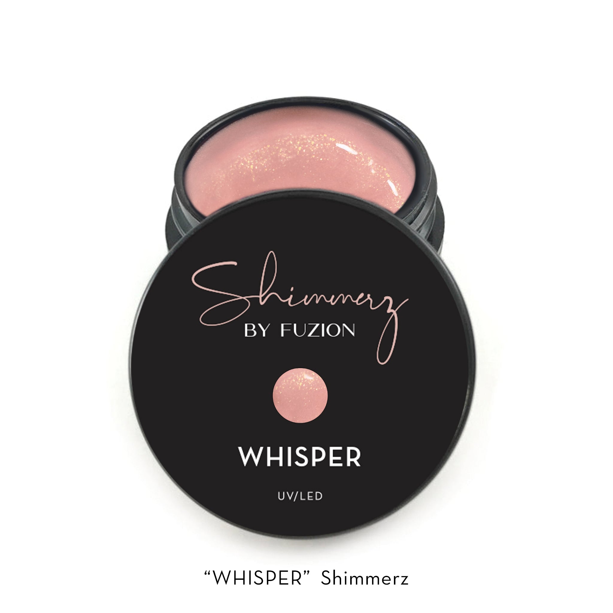 Fuzion Shimmerz Gel - Whisper - Creata Beauty - Professional Beauty Products