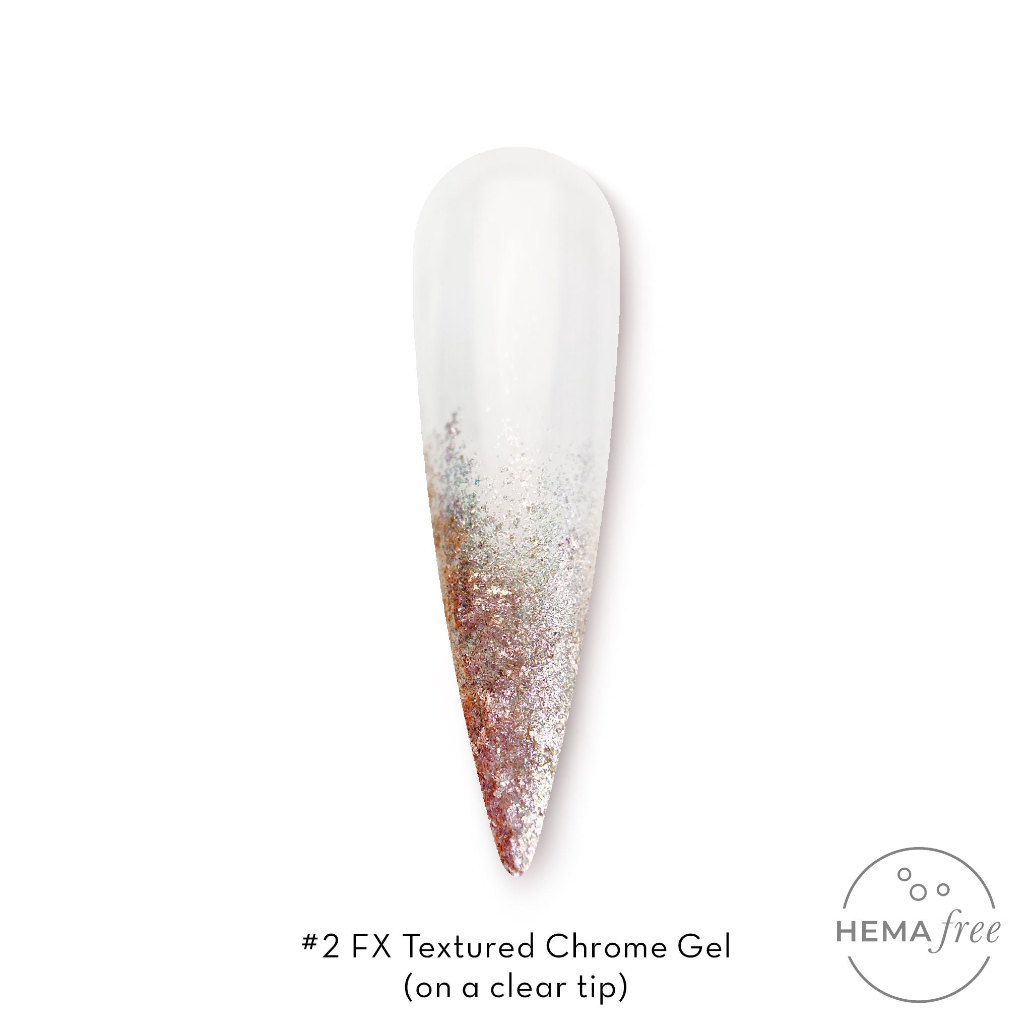 Fuzion FX - Textured Chrome Gel - Shade #2 5g Jar