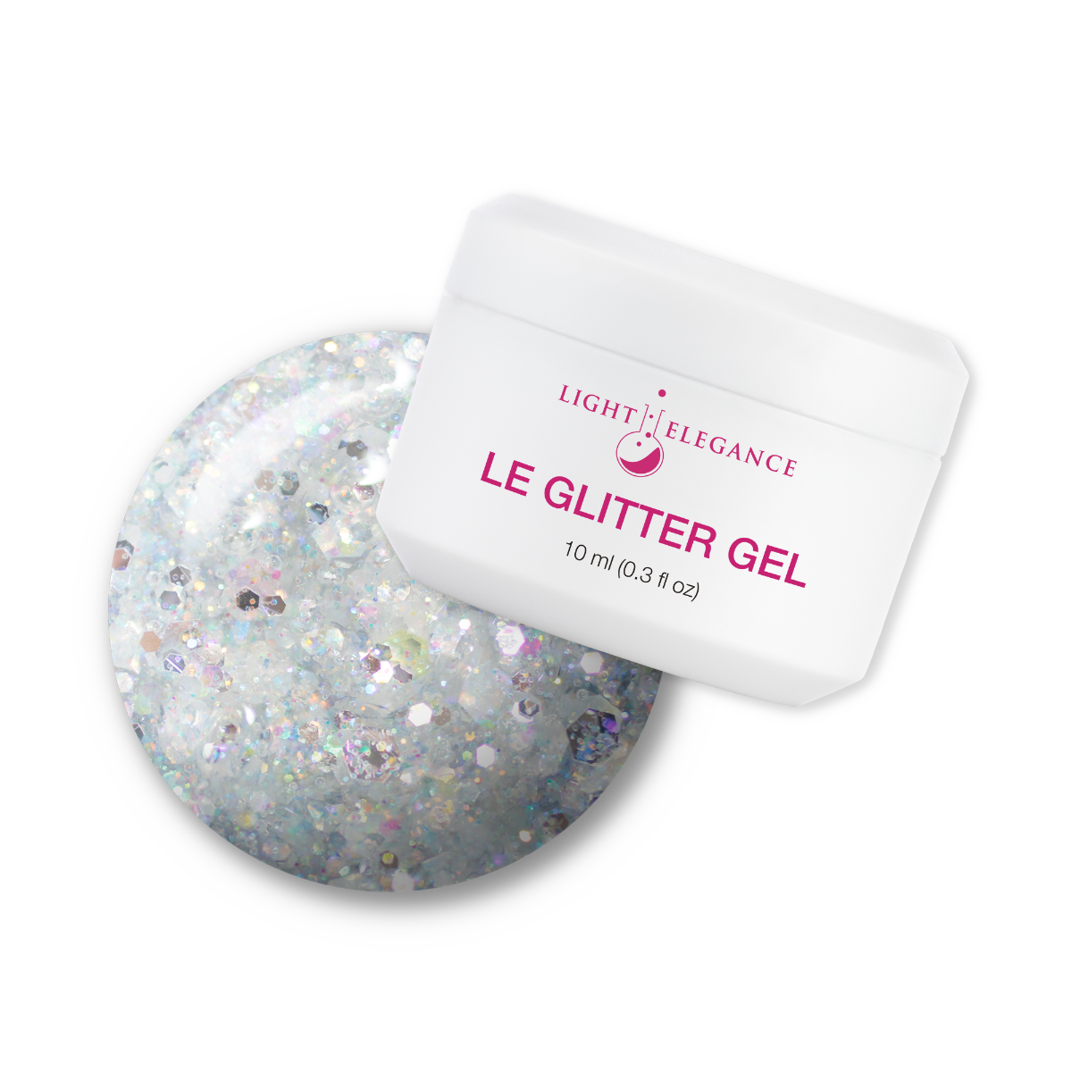 Light Elegance Glitter Gel - A Spot by the Stream :: New Packaging - Creata Beauty - Professional Beauty Products