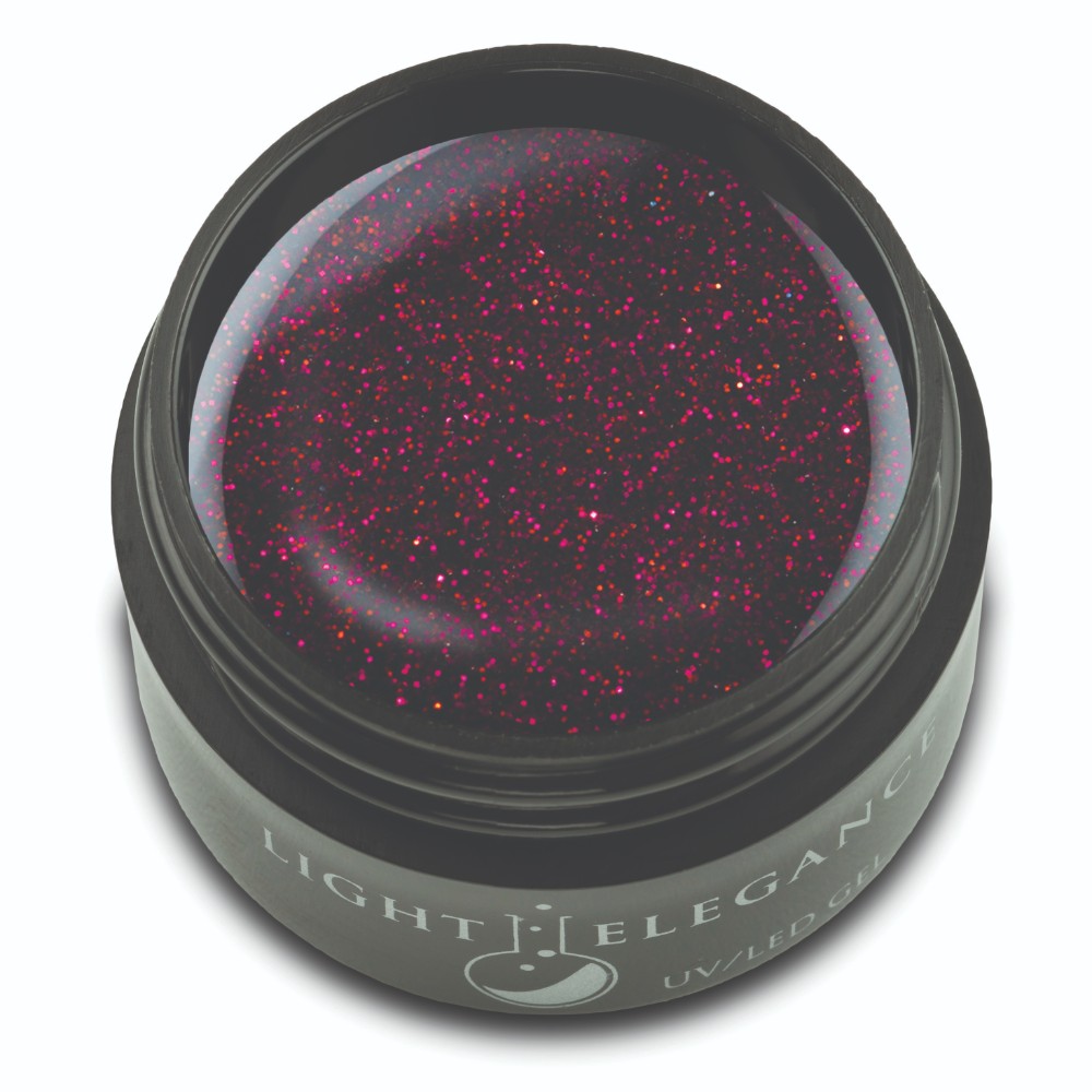 Light Elegance Glitter Gel - Cabernet - Creata Beauty - Professional Beauty Products