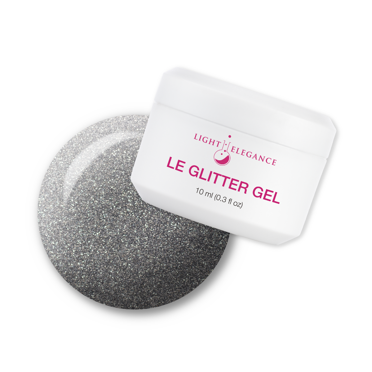 Light Elegance Glitter Gel - Clean Slate :: New Packaging