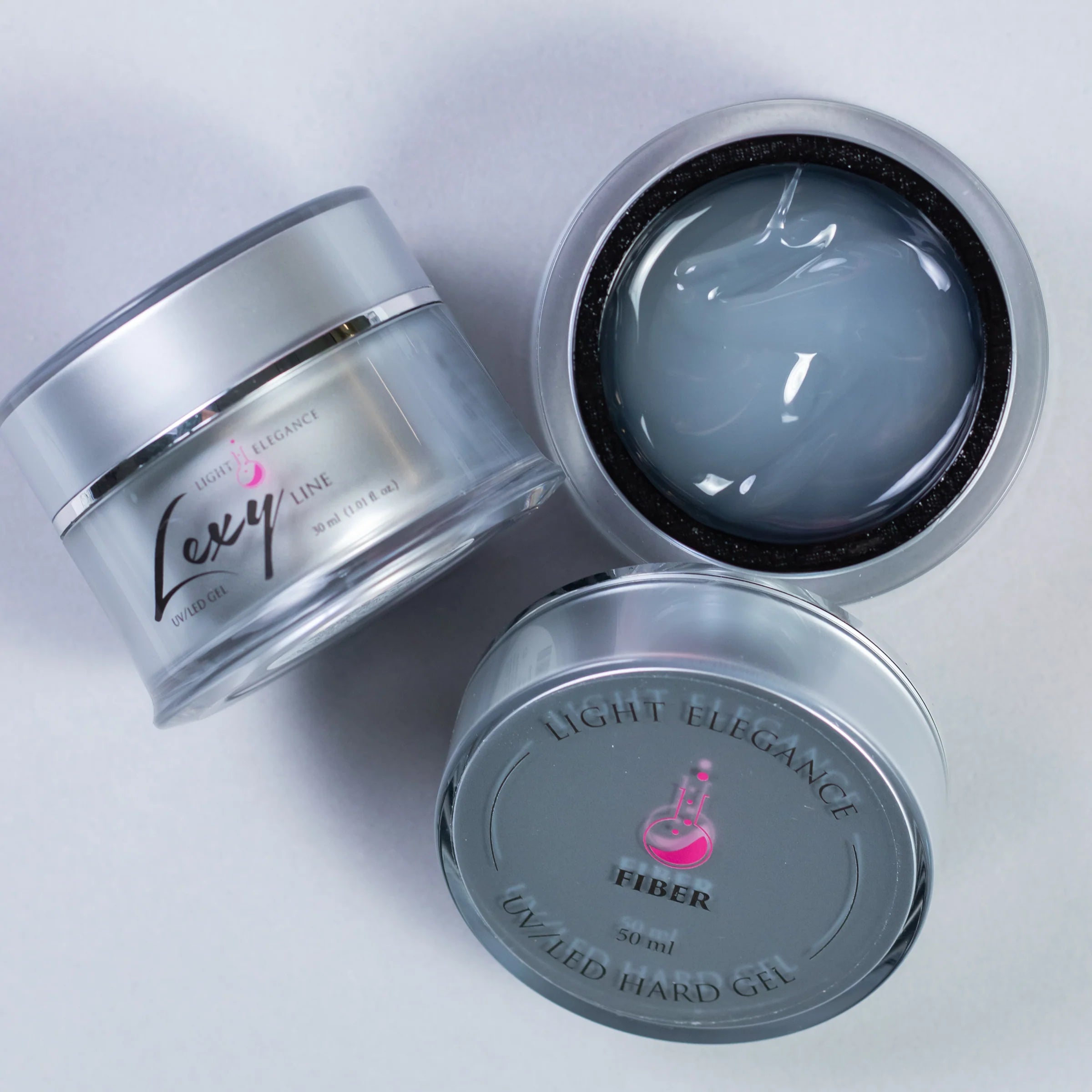 Light Elegance Lexy Line Gel - Fiber (Clear) - Creata Beauty - Professional Beauty Products