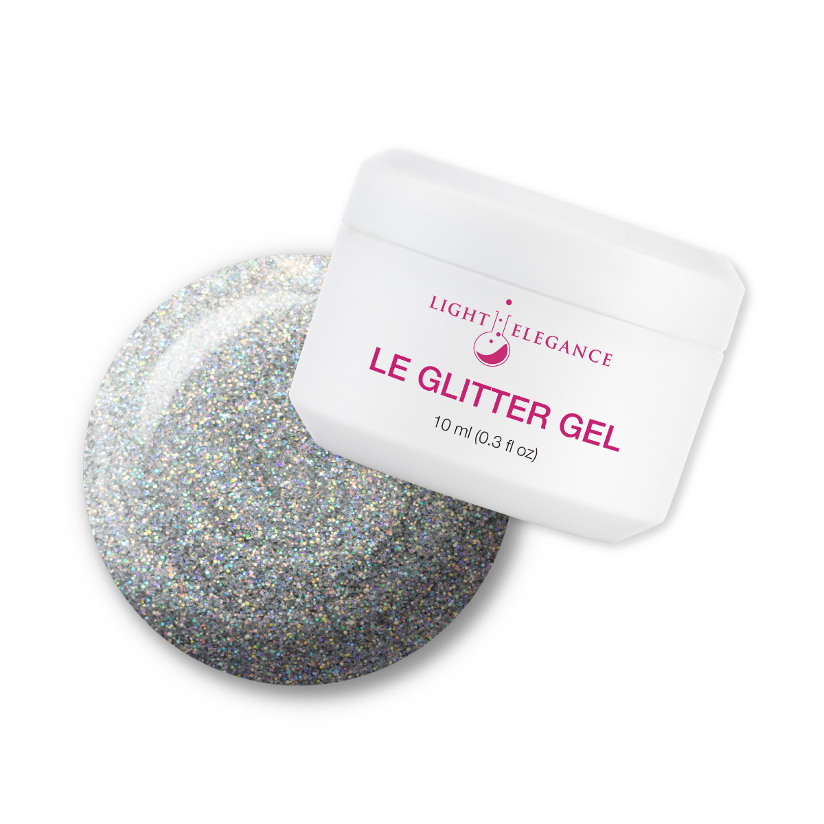 Light Elegance Glitter Gel - Disco :: New Packaging - Creata Beauty - Professional Beauty Products